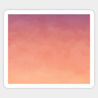 Sunset clouds Sticker